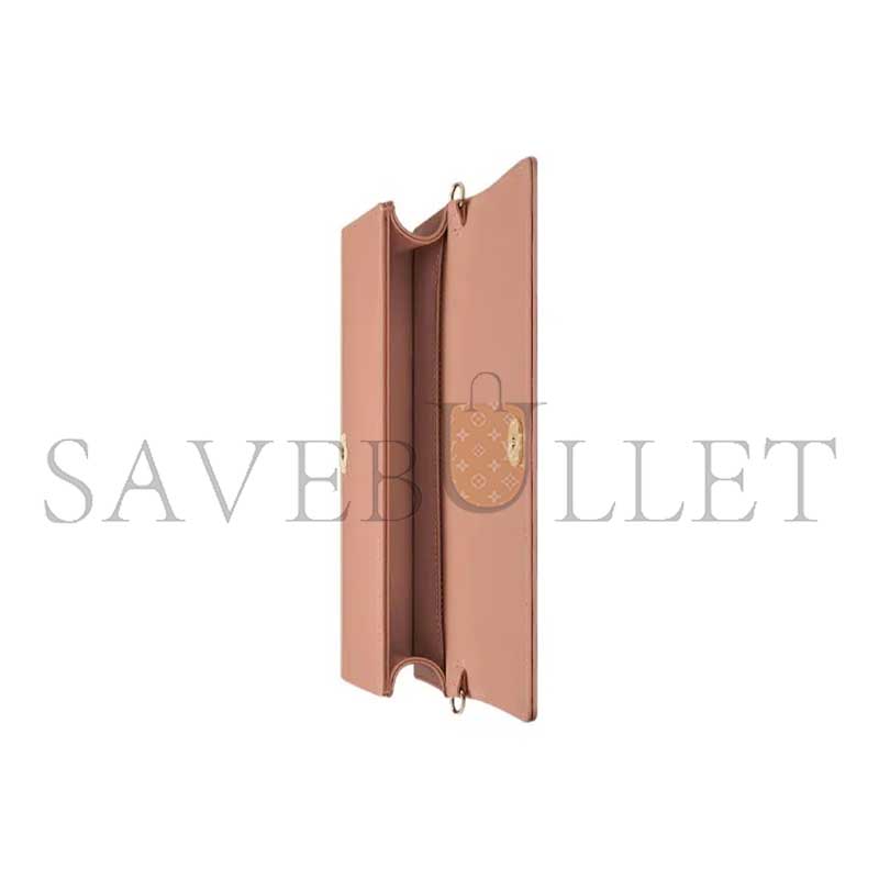 D*or lady D*or pouch with chain s0204onmj-m49p (22*13*5cm)